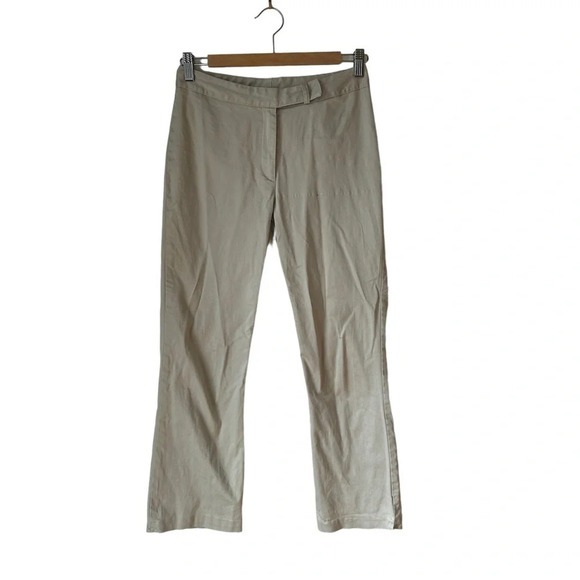 Vintage 90s/Y2K Beige crop  pants‎ - Picture 1 of 10